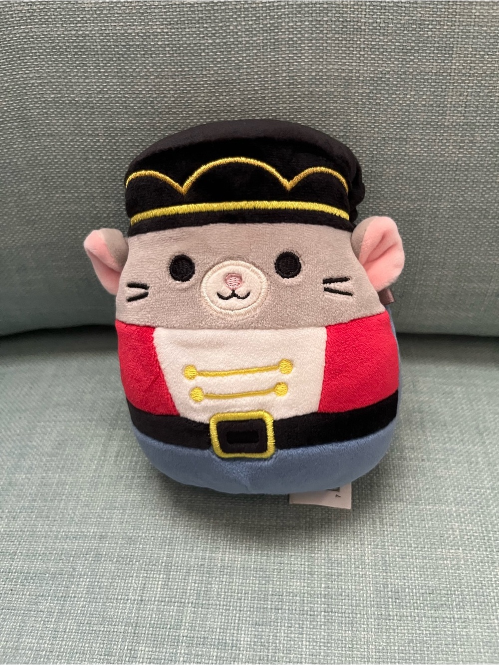 Squishmallows Murray Mouse 4.5" Toy Soldier Nutcracker Christmas Holiday